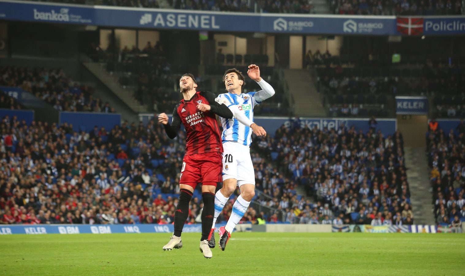 Fotos del Real Sociedad - Mirandés de semifinales de Copa
