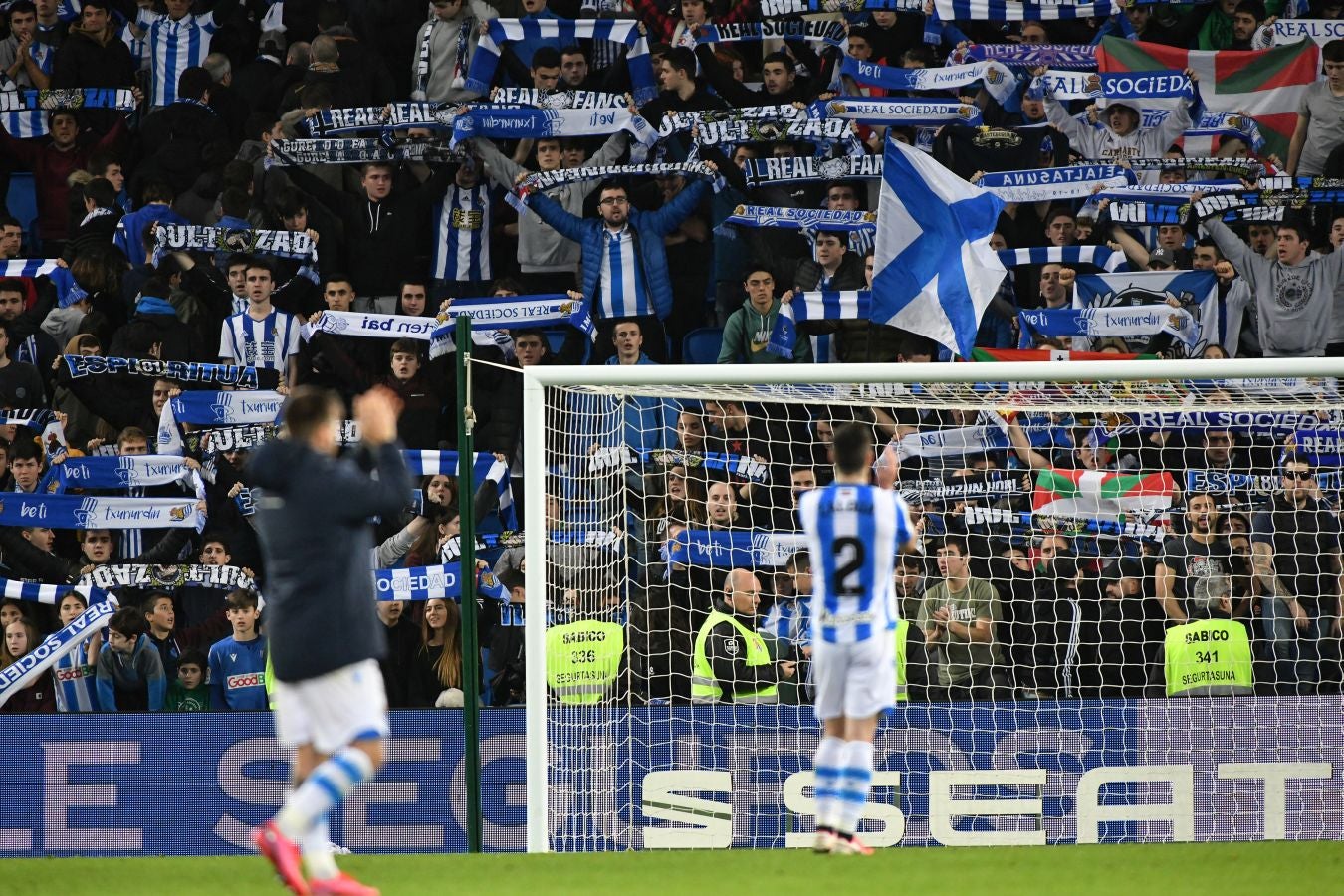 Fotos del Real Sociedad - Mirandés de semifinales de Copa
