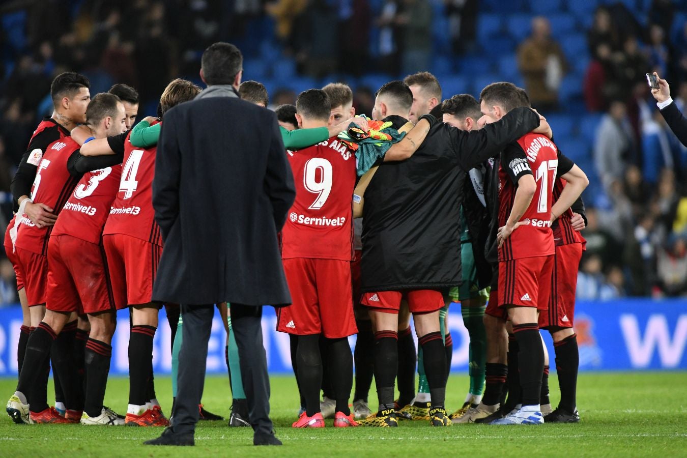 Fotos del Real Sociedad - Mirandés de semifinales de Copa
