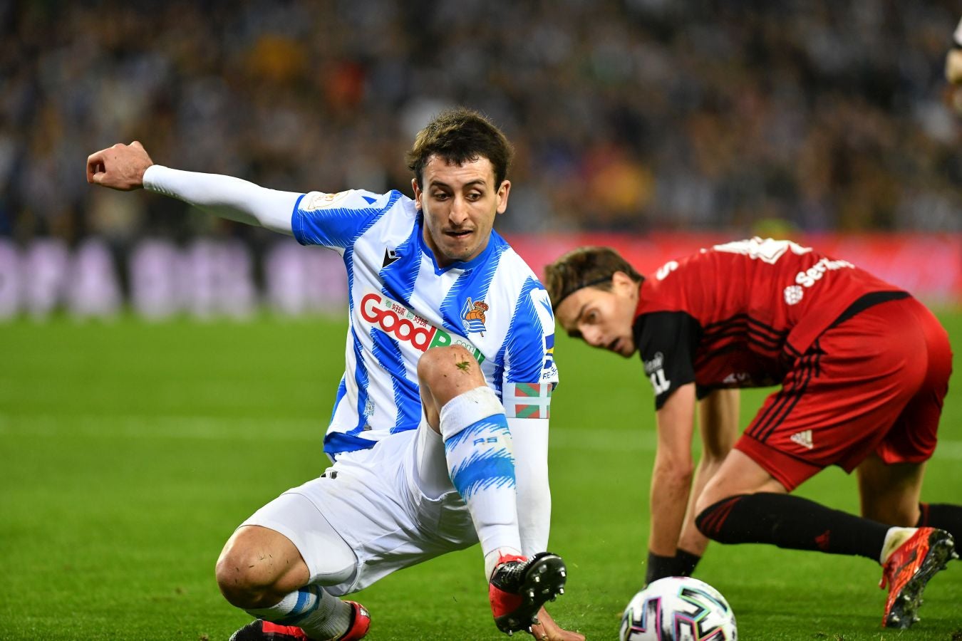 Fotos del Real Sociedad - Mirandés de semifinales de Copa