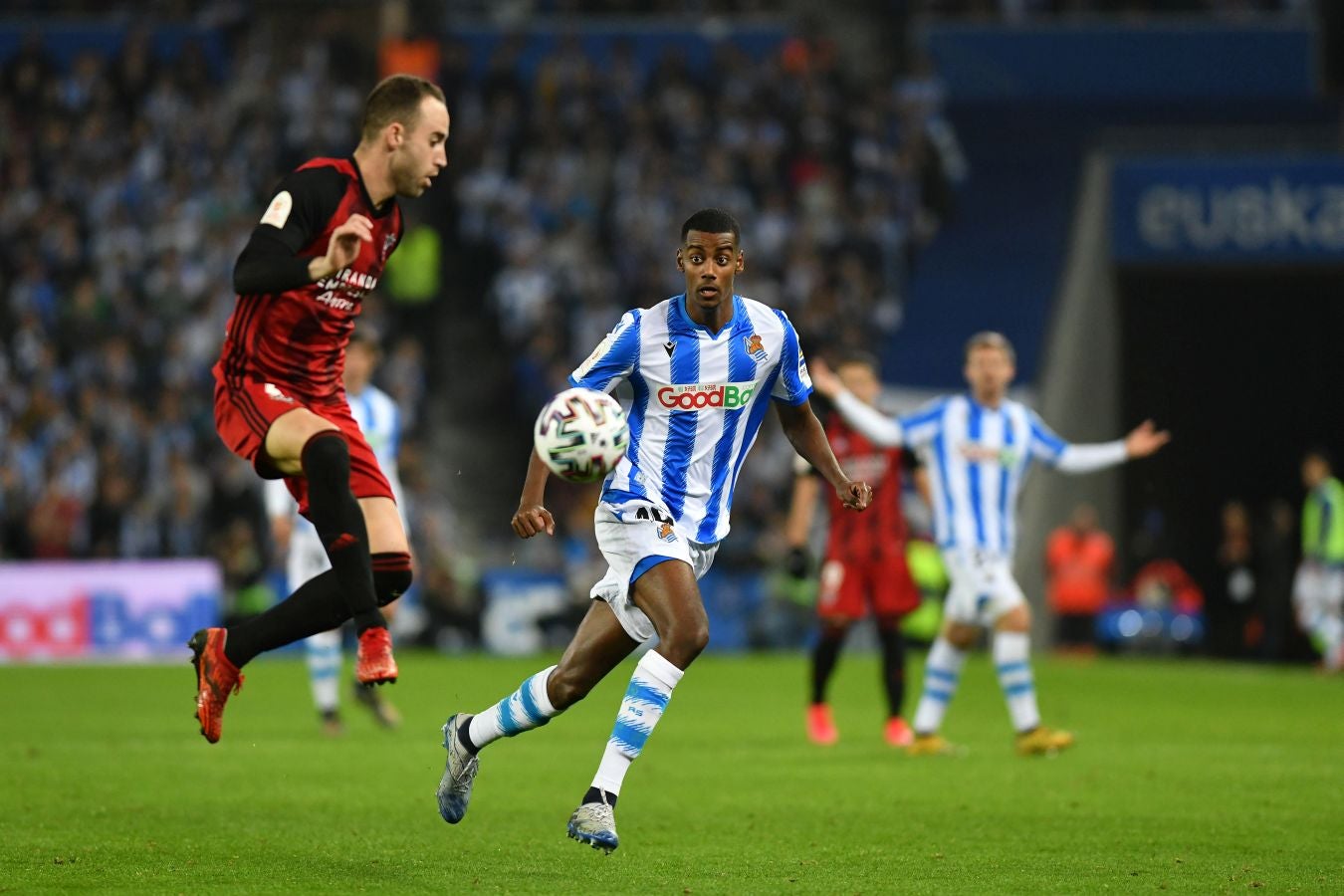Fotos del Real Sociedad - Mirandés de semifinales de Copa