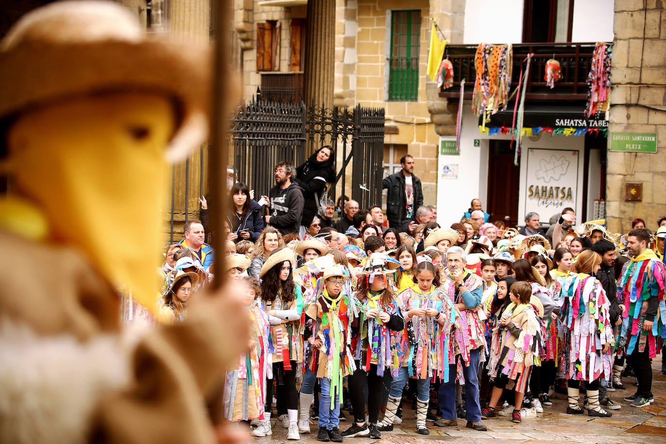 Los niños de Lezo ha vivido un viernes especial con motivo del carnaval.