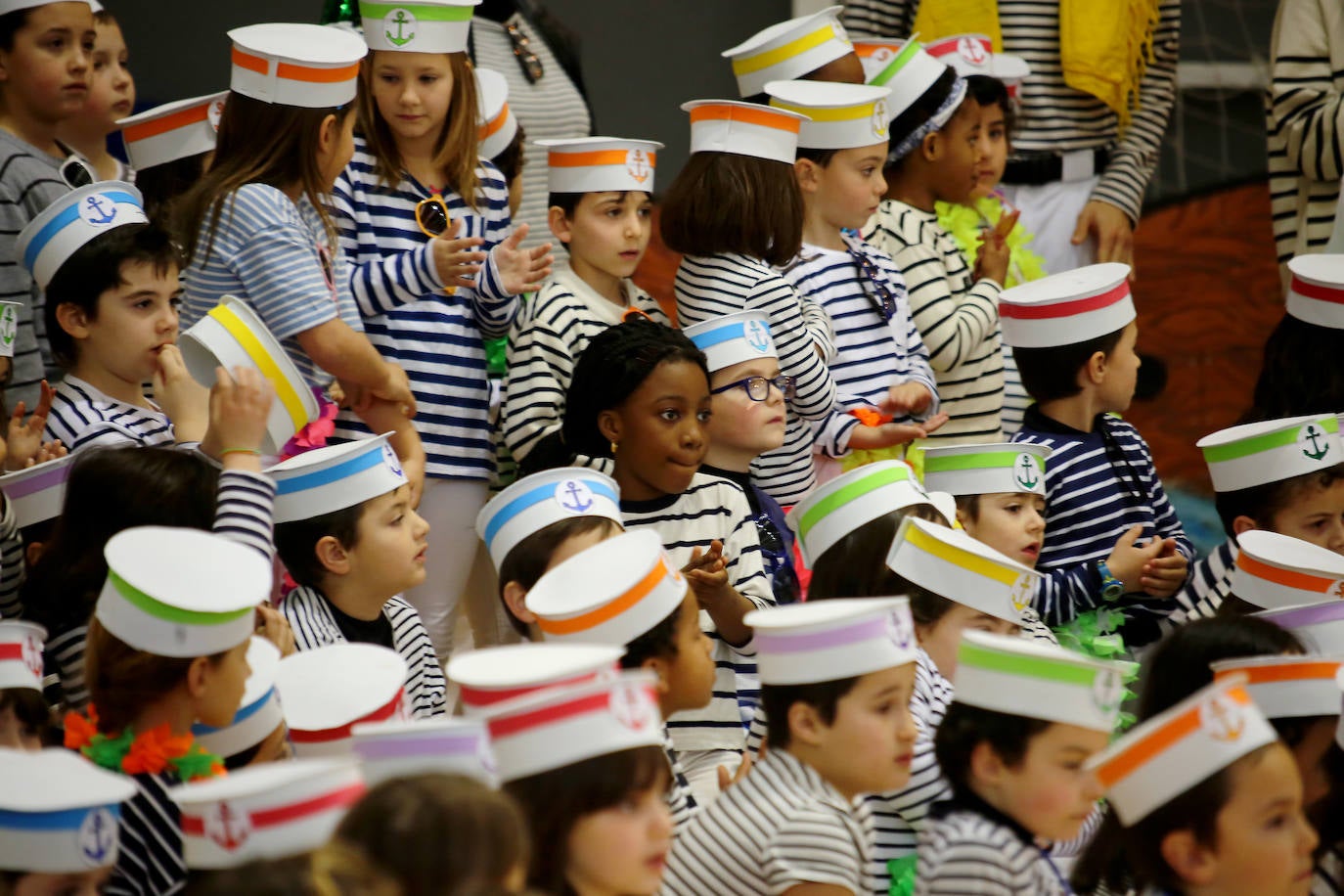 La Herri Eskola de Lezo ha vivido un viernes especial con motivo del carnaval.