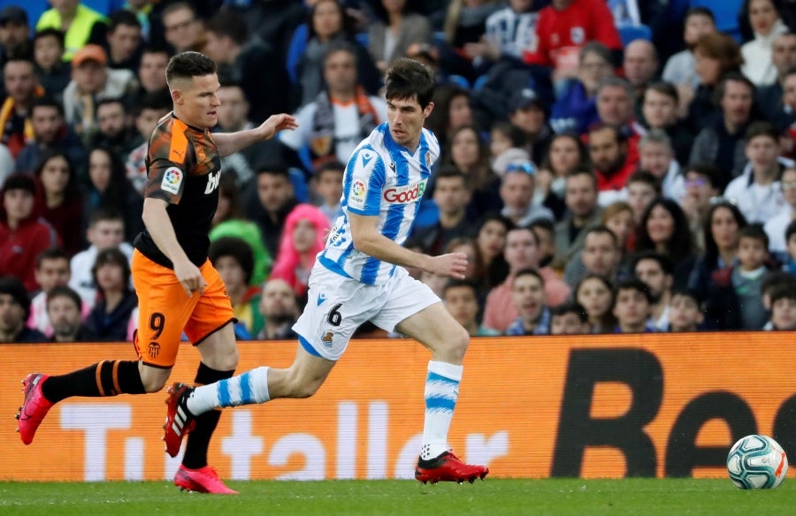 Fotos: Las mejores imágenes de la Real Sociedad contra frente al Valencia