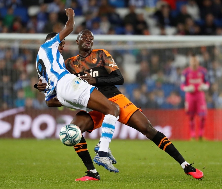 Fotos: Las mejores imágenes de la Real Sociedad contra frente al Valencia