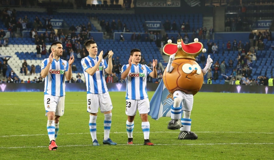 Fotos: Las mejores imágenes de la Real Sociedad contra frente al Valencia