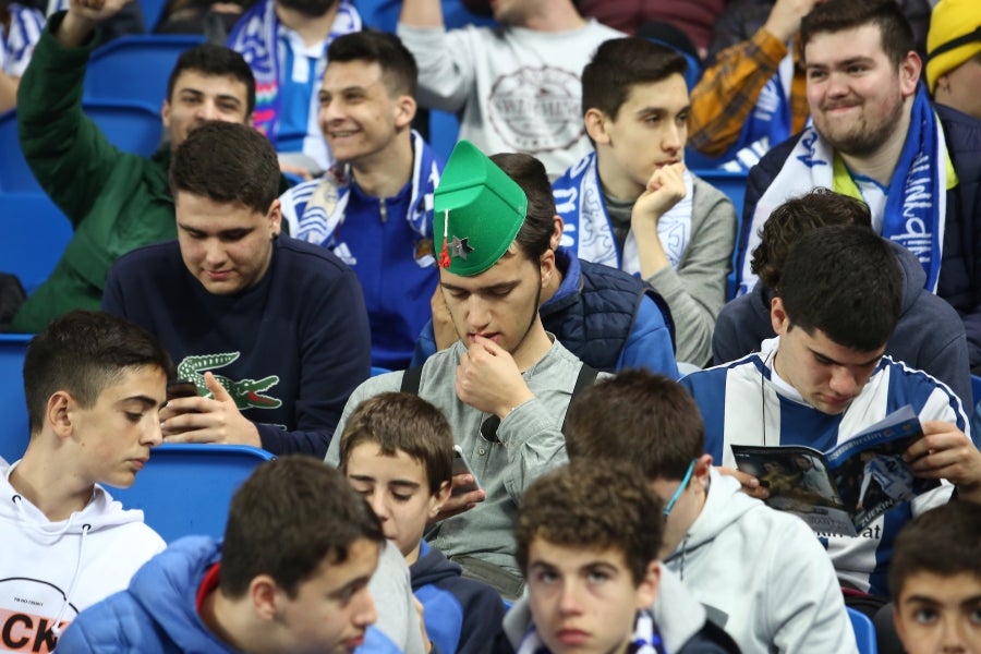 Fotos: Las mejores imágenes de la Real Sociedad contra frente al Valencia