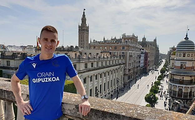 Iraitz Arrospide, en Sevilla, donde se ha disputado el Campeonato de España de maratón.