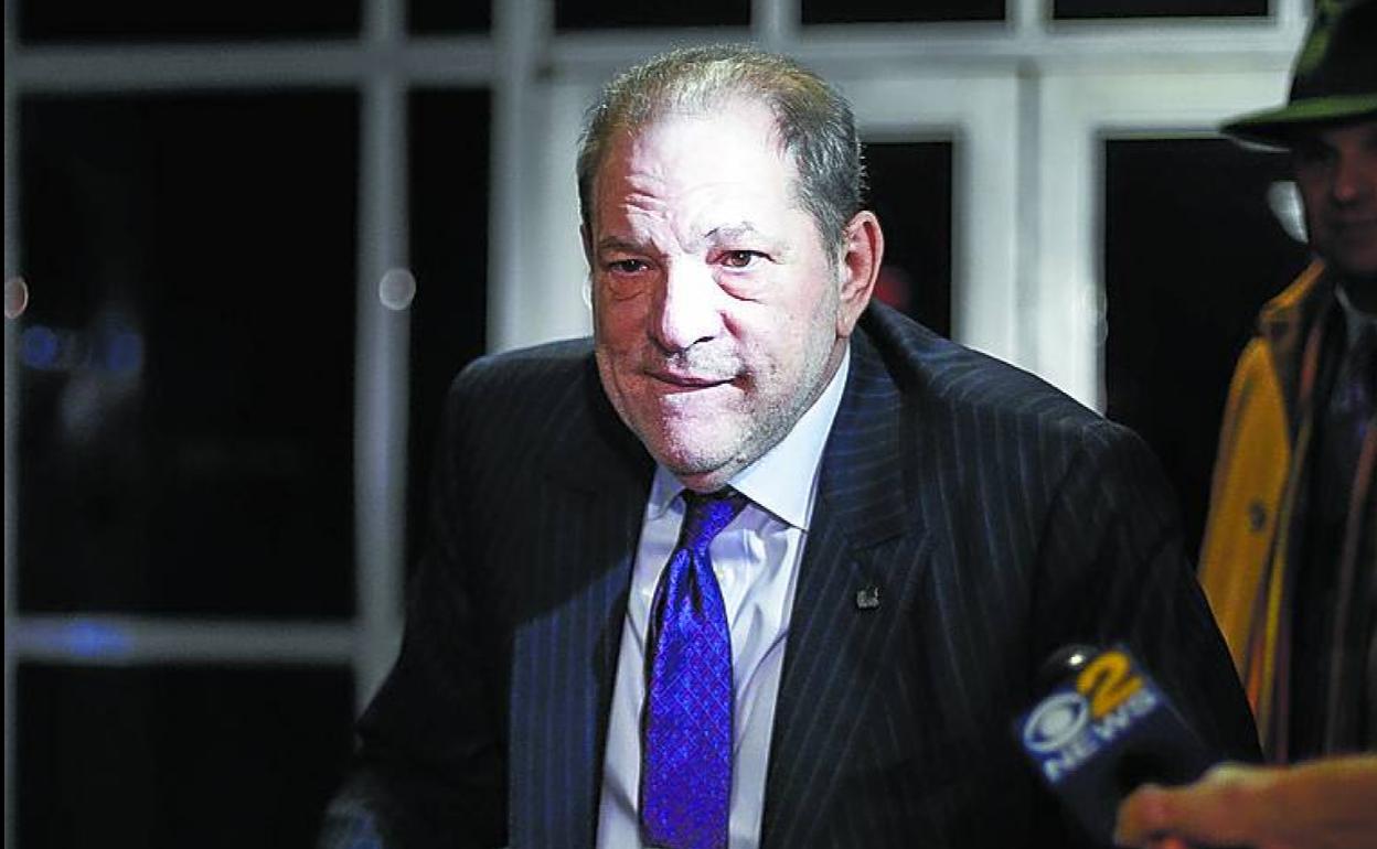 Harvey Weinstein, durante el juicio. 