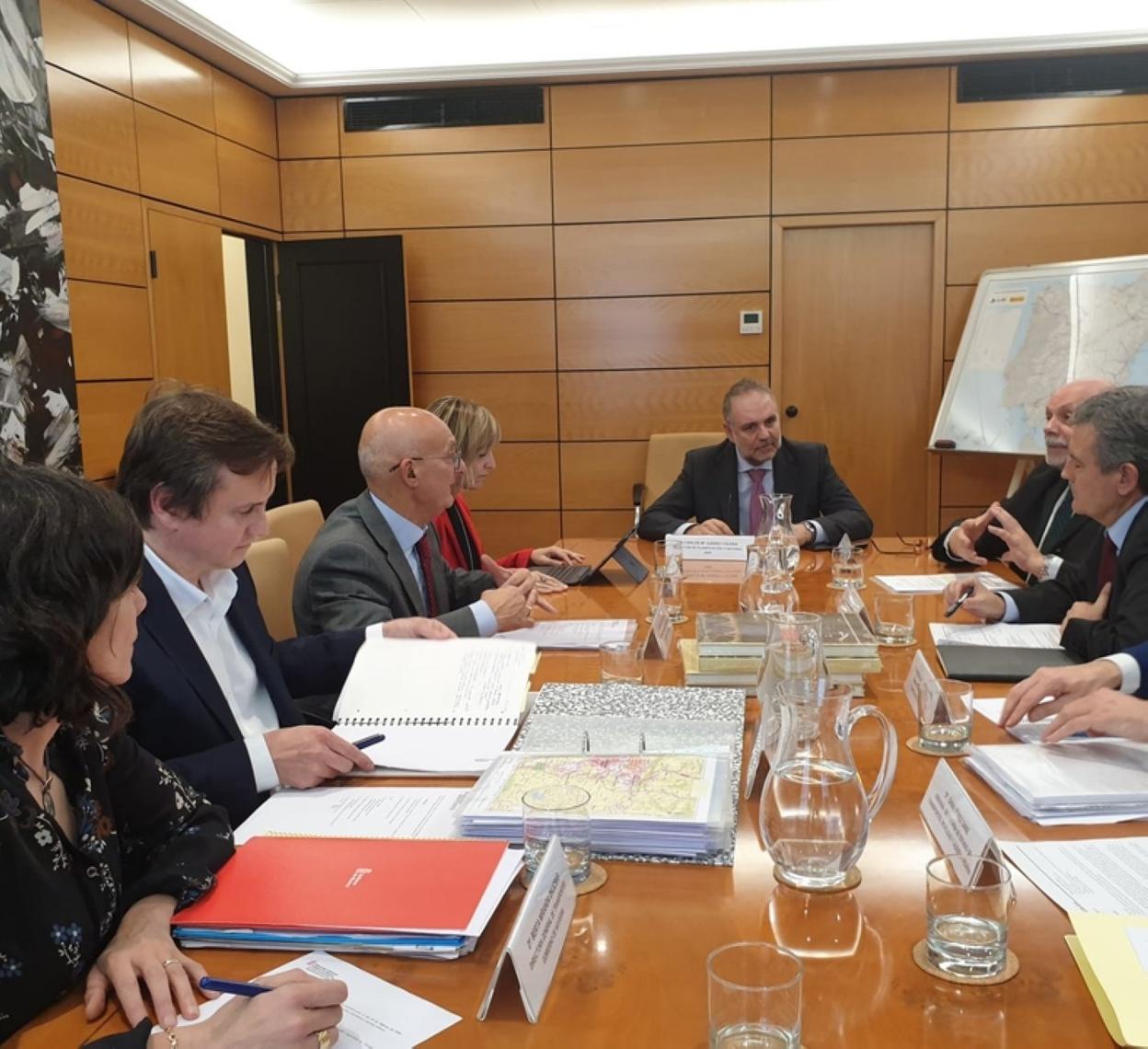 Reunión celebrada el martes en Madrid.