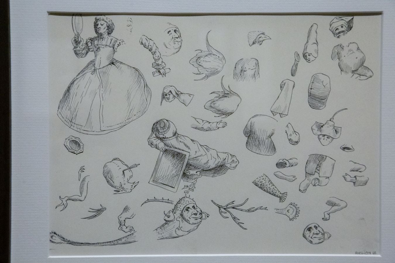 El diablo es el eje de la nueva exposición temporal que se puede ver hasta el 25 de mayo en el Museo San Telmo de San Sebastián y que se articula en torno a una única obra, 'Las tentaciones de San Antonio' de Jan Brueghel, para recrear un «tenso» universo onírico dedicado a la tentación y el pecado.