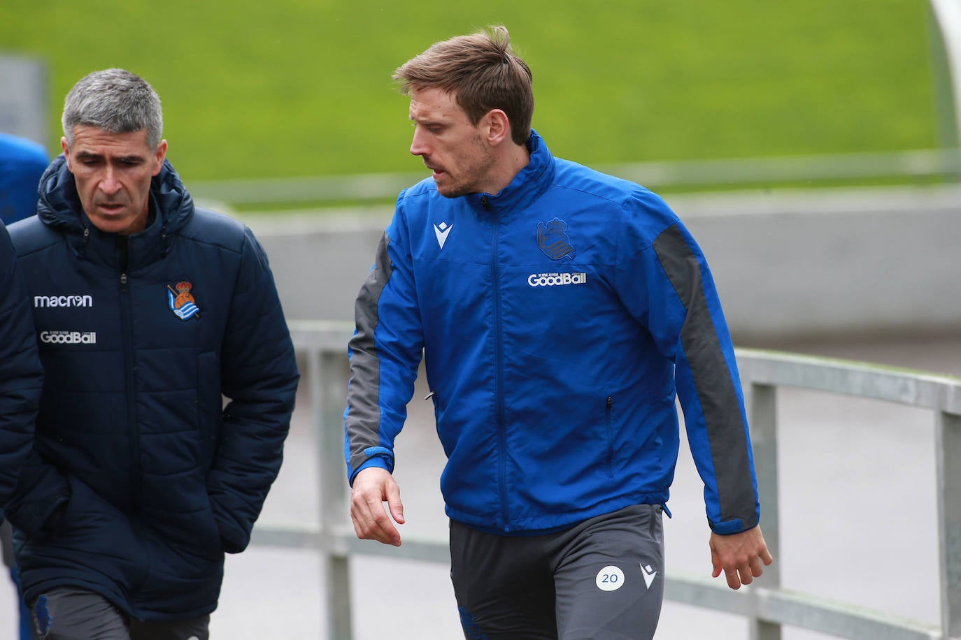 Los txuri-urdines se han ejercitado a puerta cerrada.