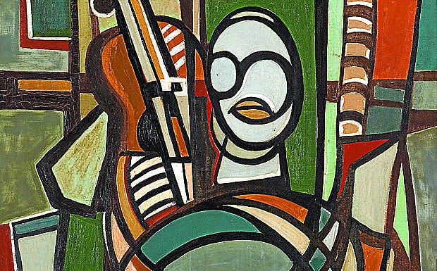 'El violonchelista', 1951. 