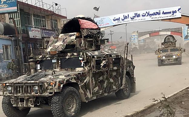 Despliegue de seguridad en Kabul.