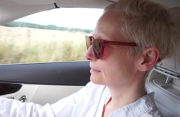 Tilda Swinton, conductora y locutora de la serie documental 'Women Make Film'.