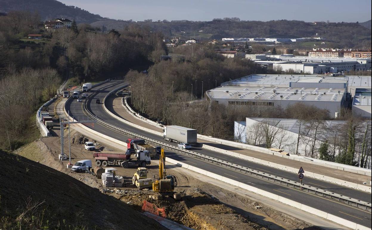 Irun cuenta ya con un acceso de la AP-8 al centro de la ciudad