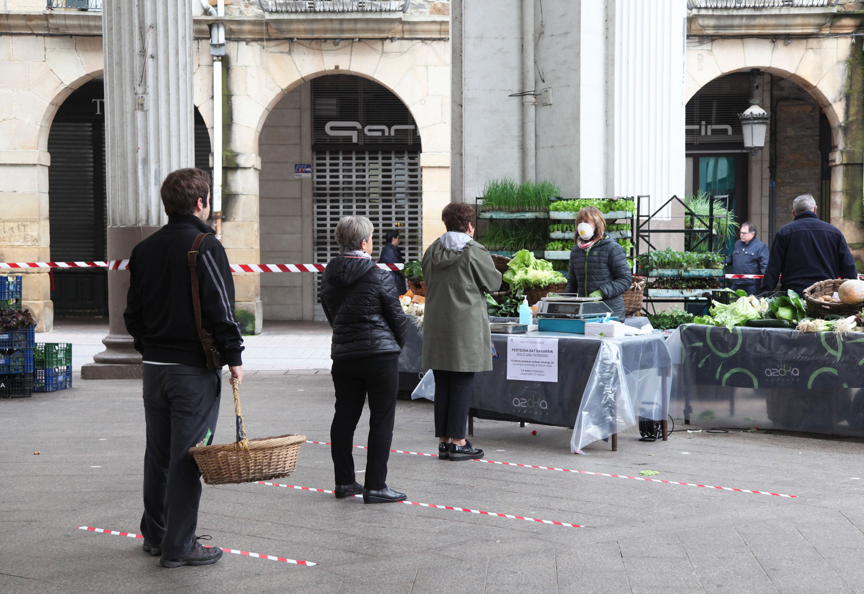 Ordizia, una feria con entrada regulada, distancias mínimas y sin mesas frontales para exponer el género