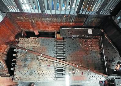 Imagen secundaria 1 - La basílica donostiarra de Santa María &#039;estrenará&#039; órgano el próximo año