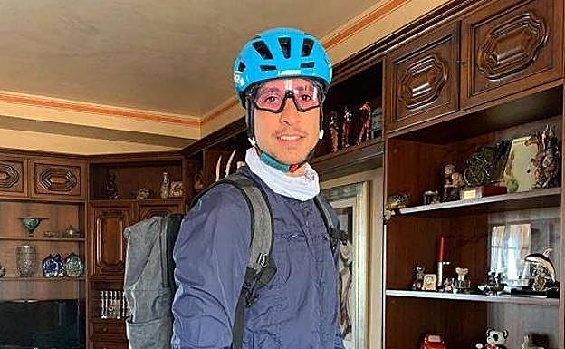 De ciclista profesional a mensajero en bici por coronavirus