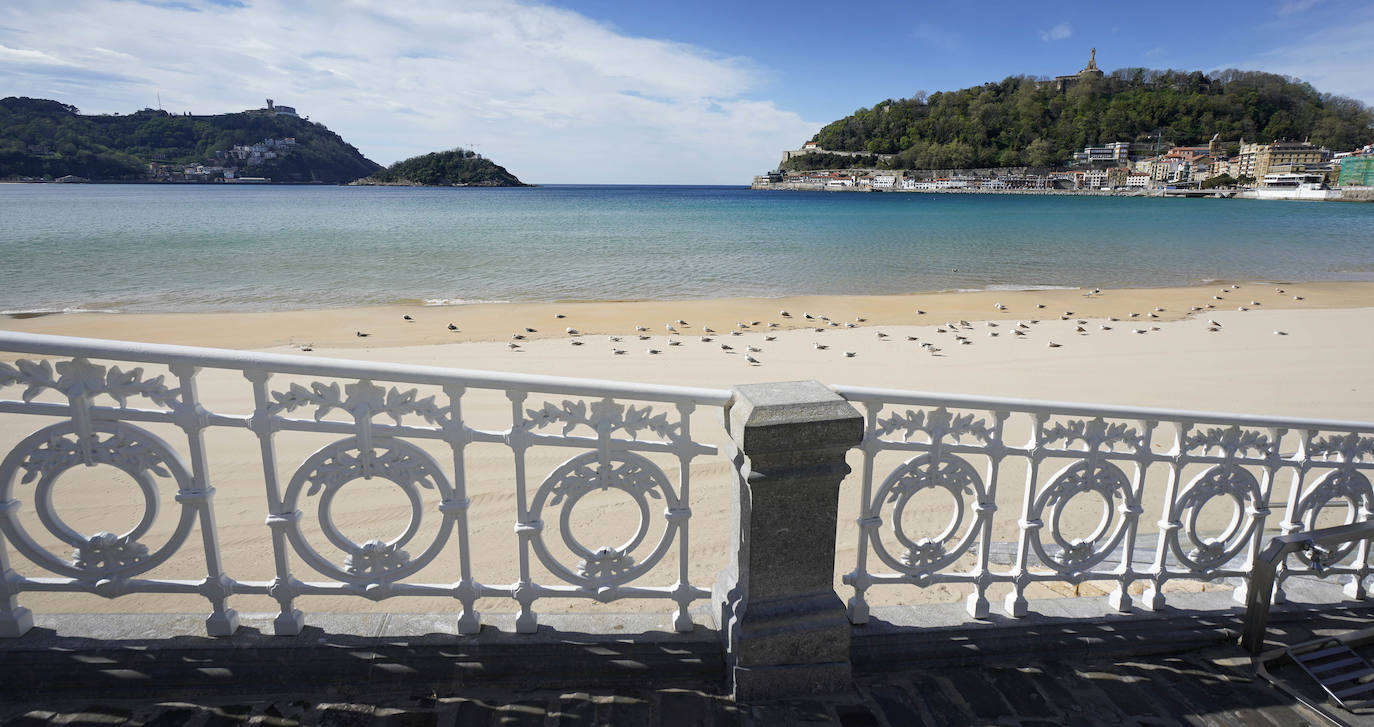 Fotos: Gipuzkoa vacía