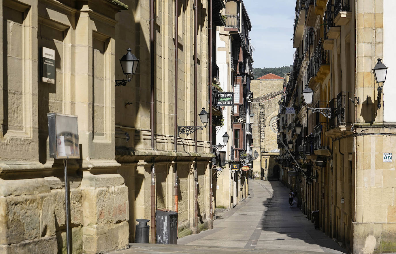 Fotos: Gipuzkoa vacía