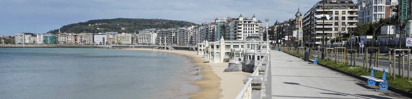 Fotos: Gipuzkoa vacía