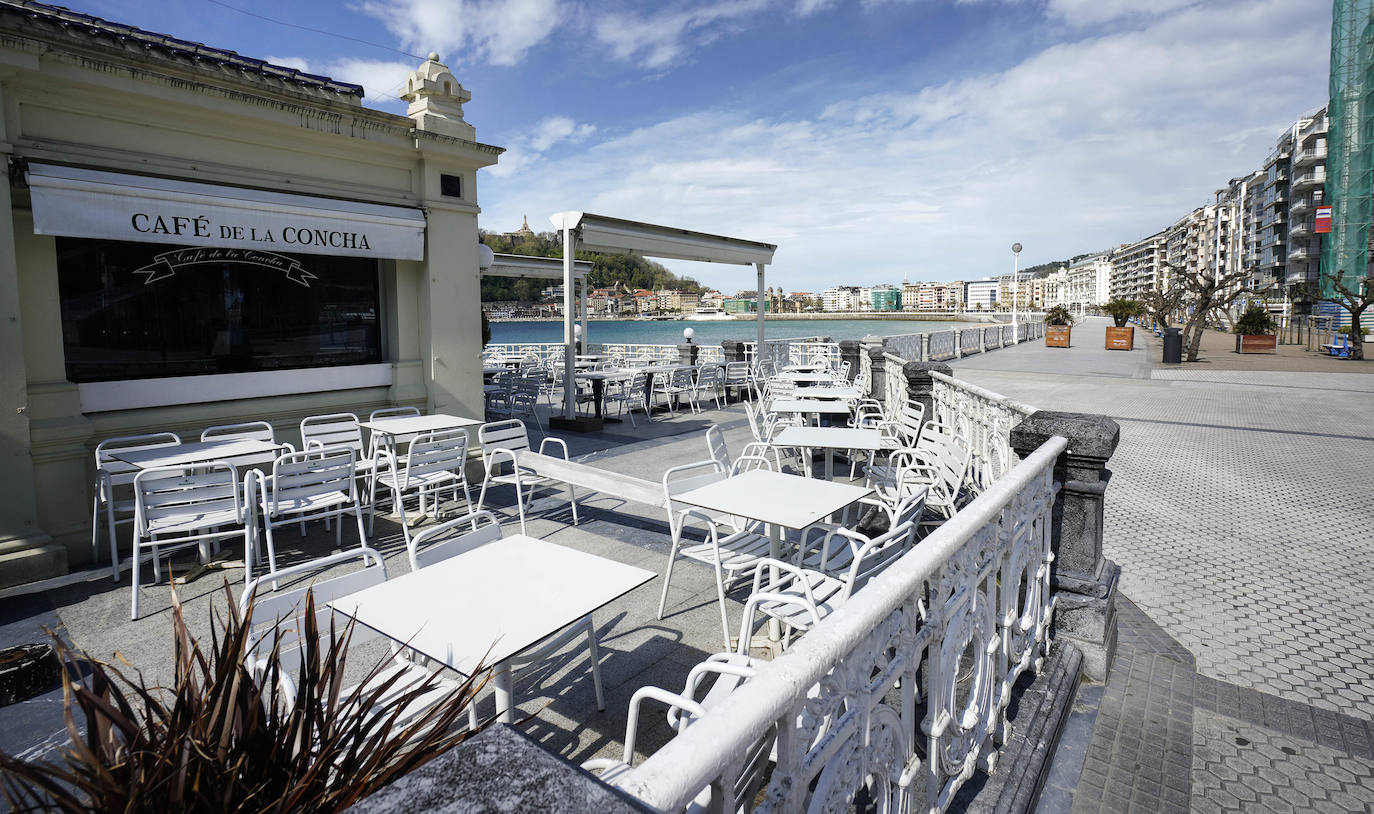 Fotos: Gipuzkoa vacía