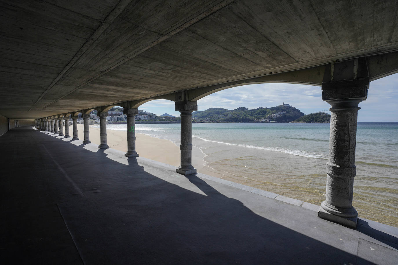 Fotos: Gipuzkoa vacía