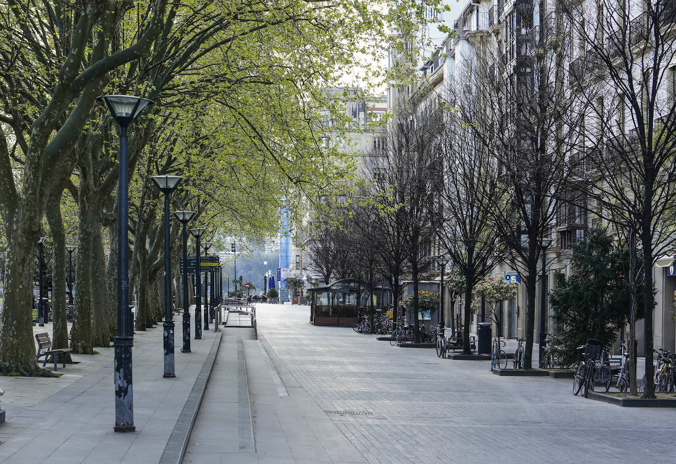 Fotos: Gipuzkoa vacía