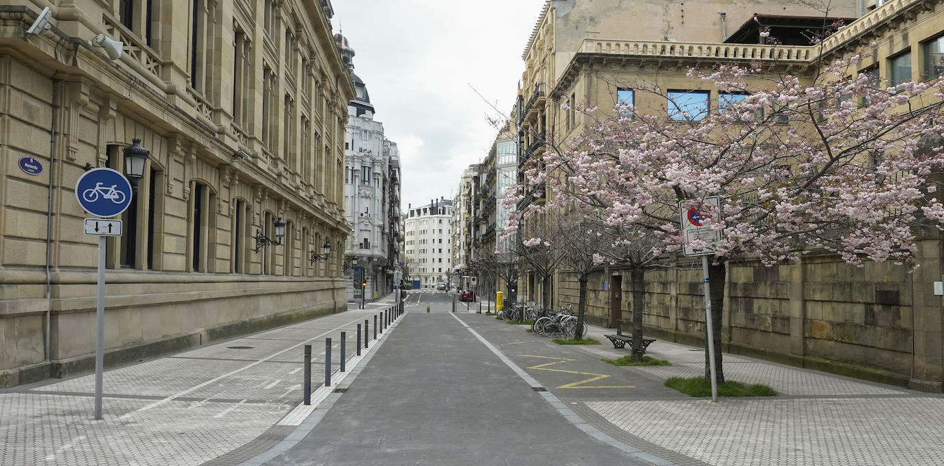 Fotos: Gipuzkoa vacía