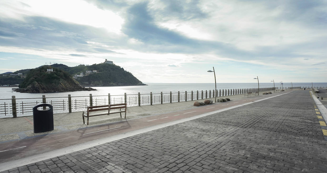 Fotos: Gipuzkoa vacía