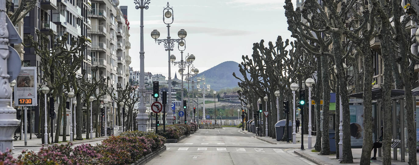 Fotos: Gipuzkoa vacía