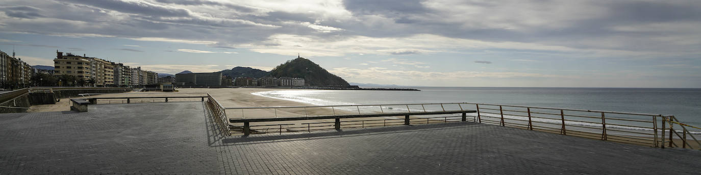 Fotos: Gipuzkoa vacía