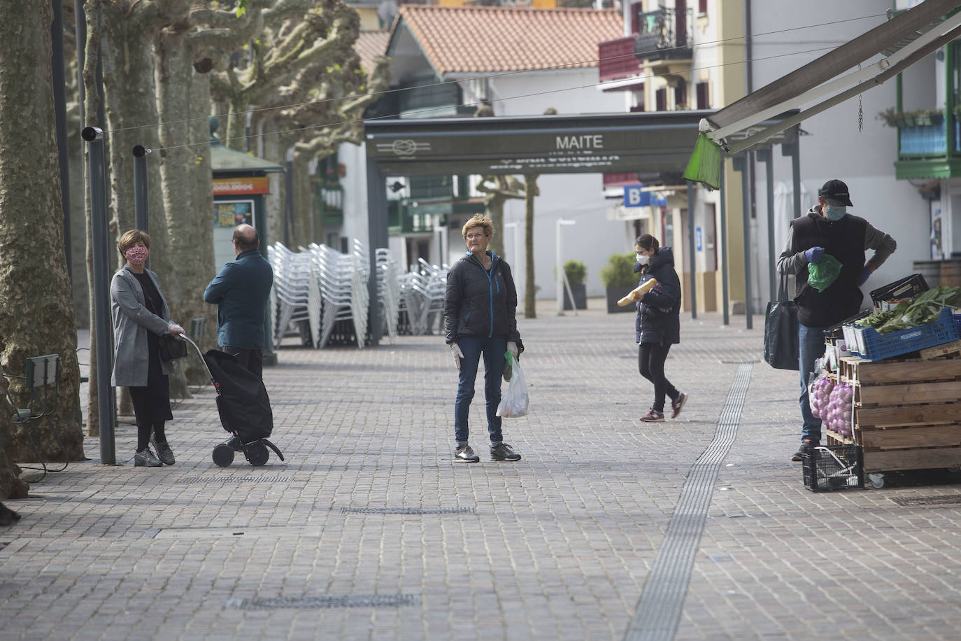 Fotos: Gipuzkoa vacía