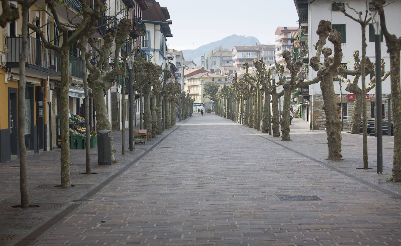 Fotos: Gipuzkoa vacía