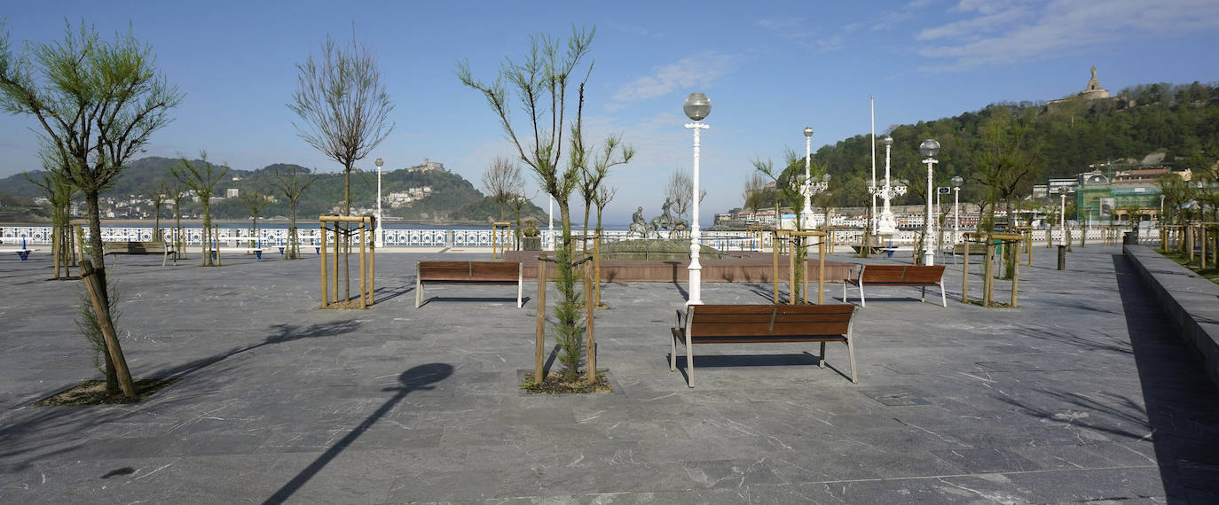 Fotos: Gipuzkoa vacía