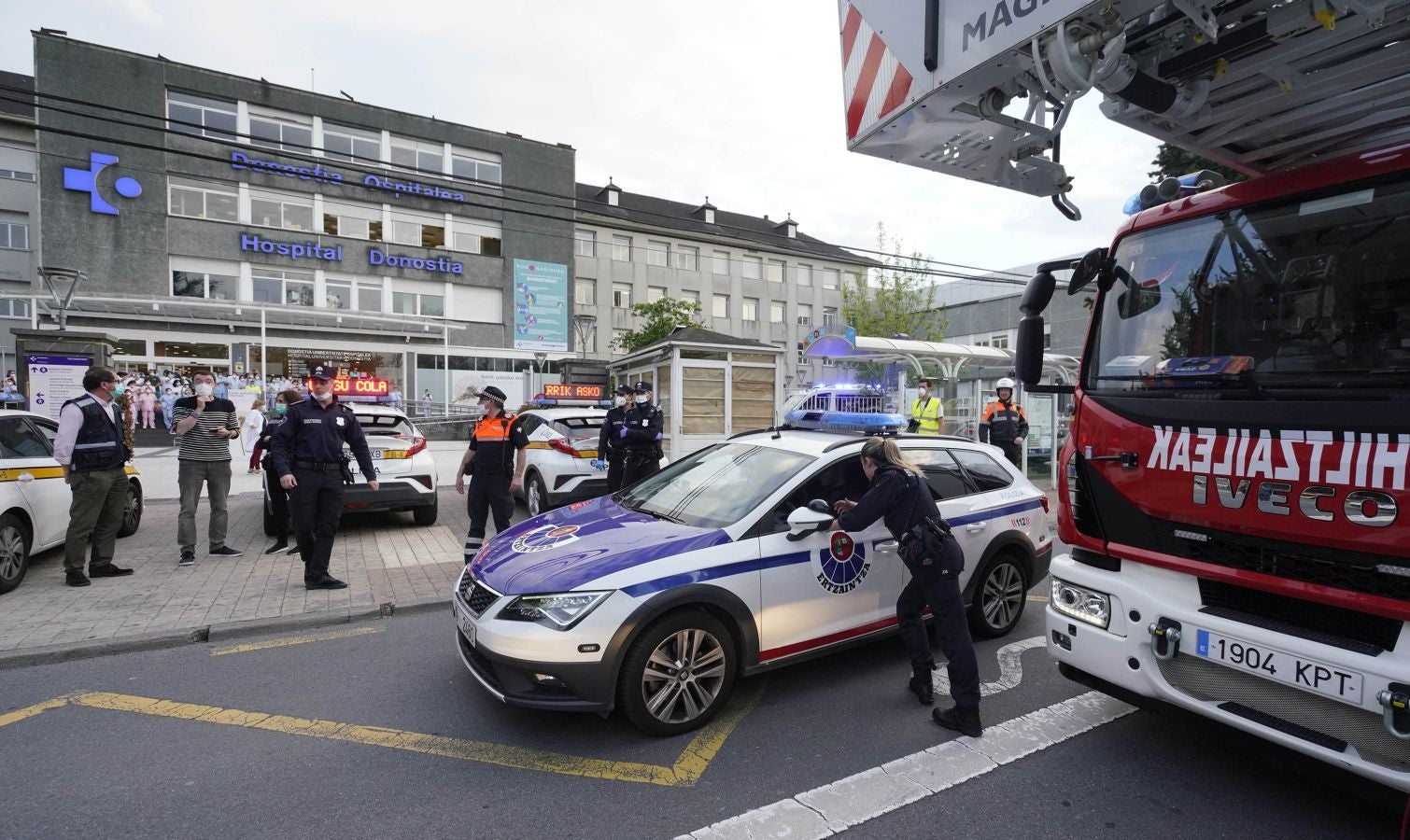 En marcha para homenajear a los sanitarios 