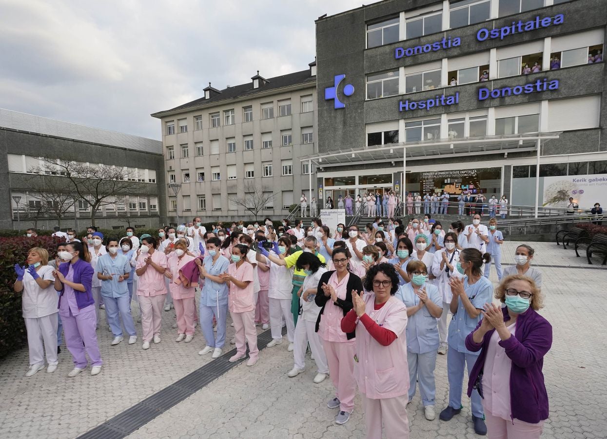 En marcha para homenajear a los sanitarios 