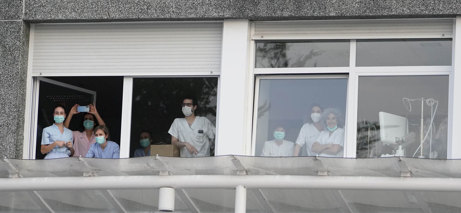 En marcha para homenajear a los sanitarios 