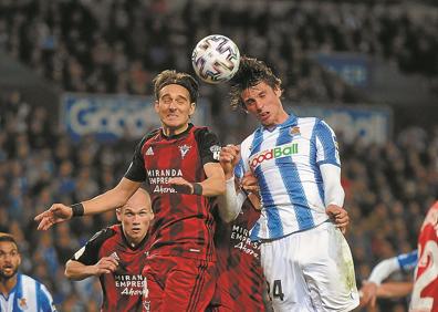 Imagen secundaria 1 - Equilibrio colectivo en la zona defensiva de la Real Sociedad