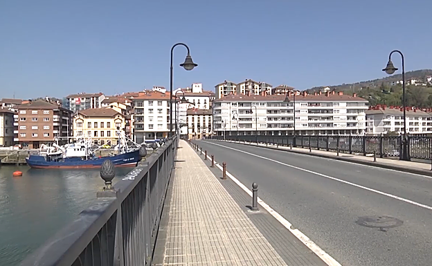 Así está Orio durante el confinamiento por coronavirus