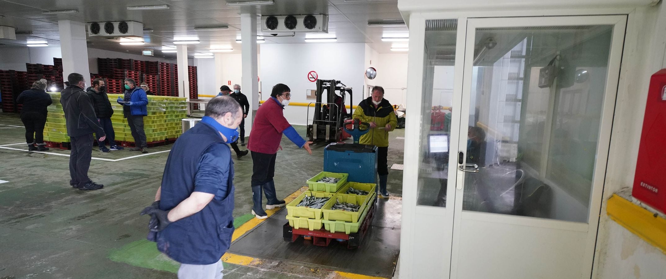 En lonja se ha abonado a 2,65 euros el kilo