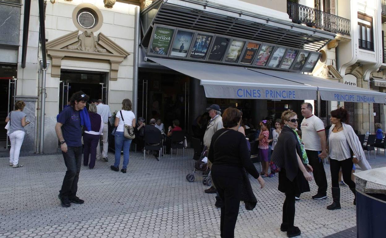 Los cines Príncipe de Donostia.