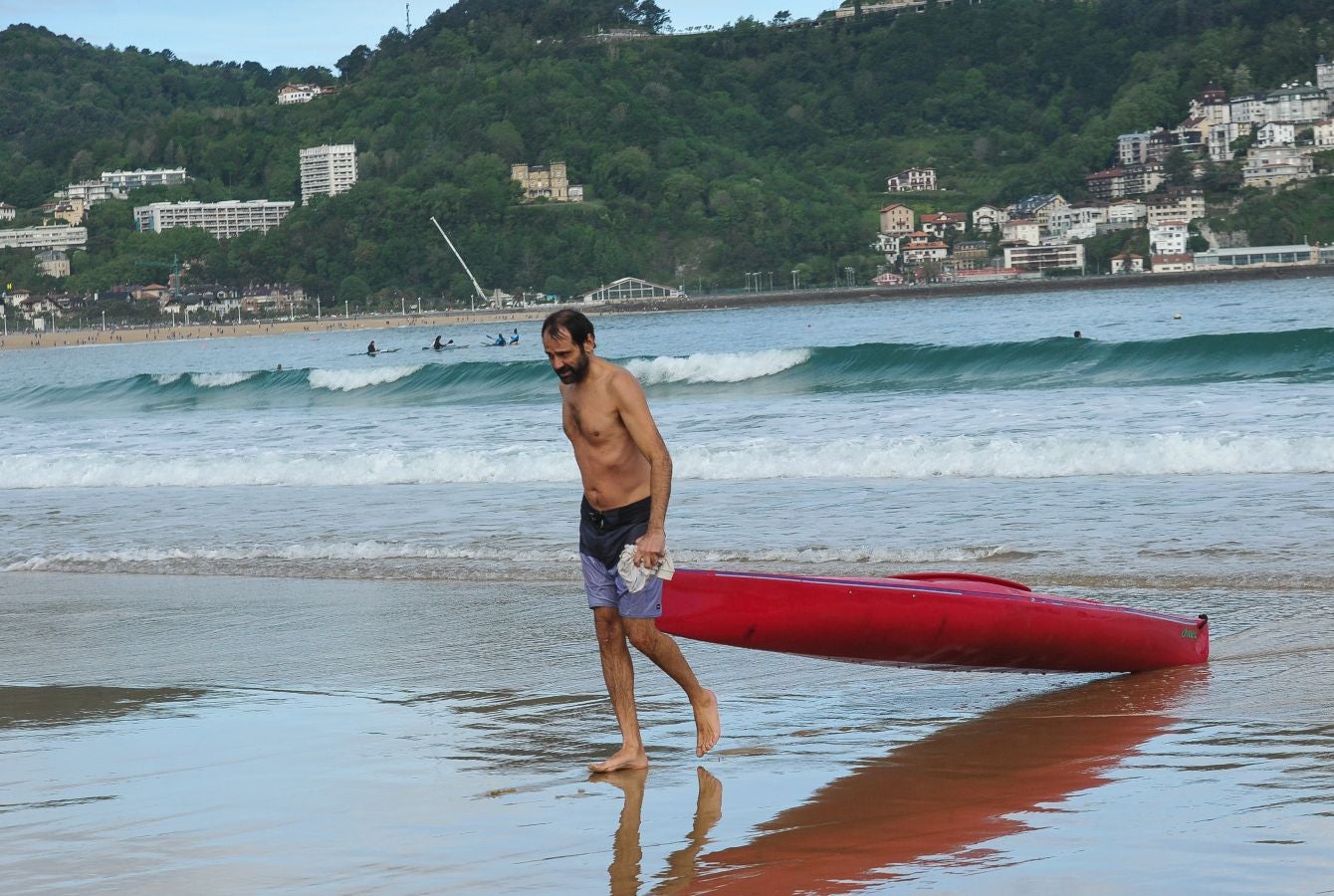 Fotos: Playa, deporte y paseos en San Sebastián