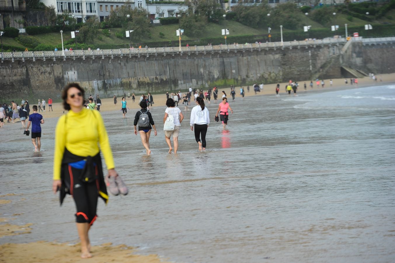 Fotos: Momentos de sol y playa en Donostia