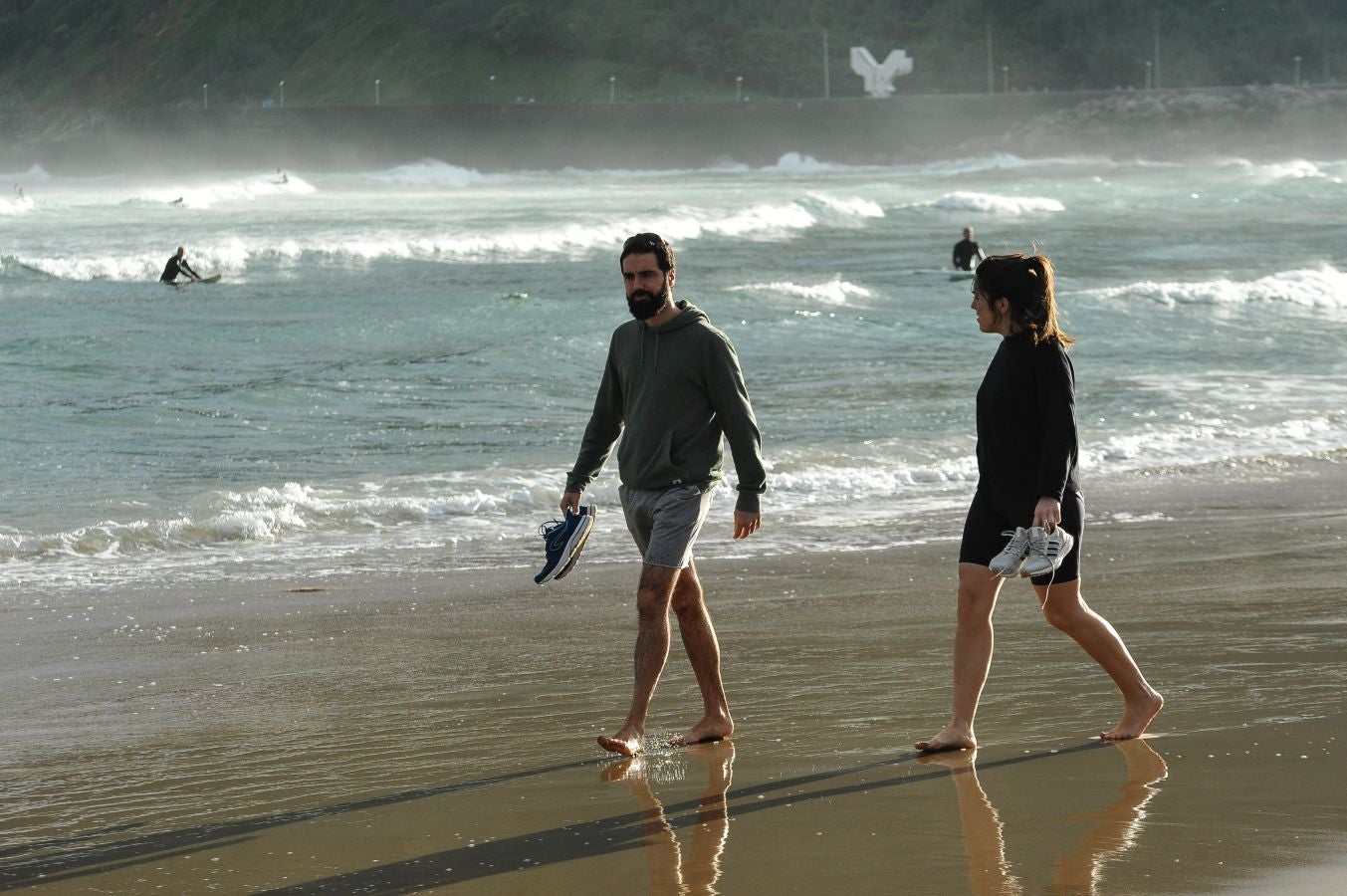 Fotos: Momentos de sol y playa en Donostia