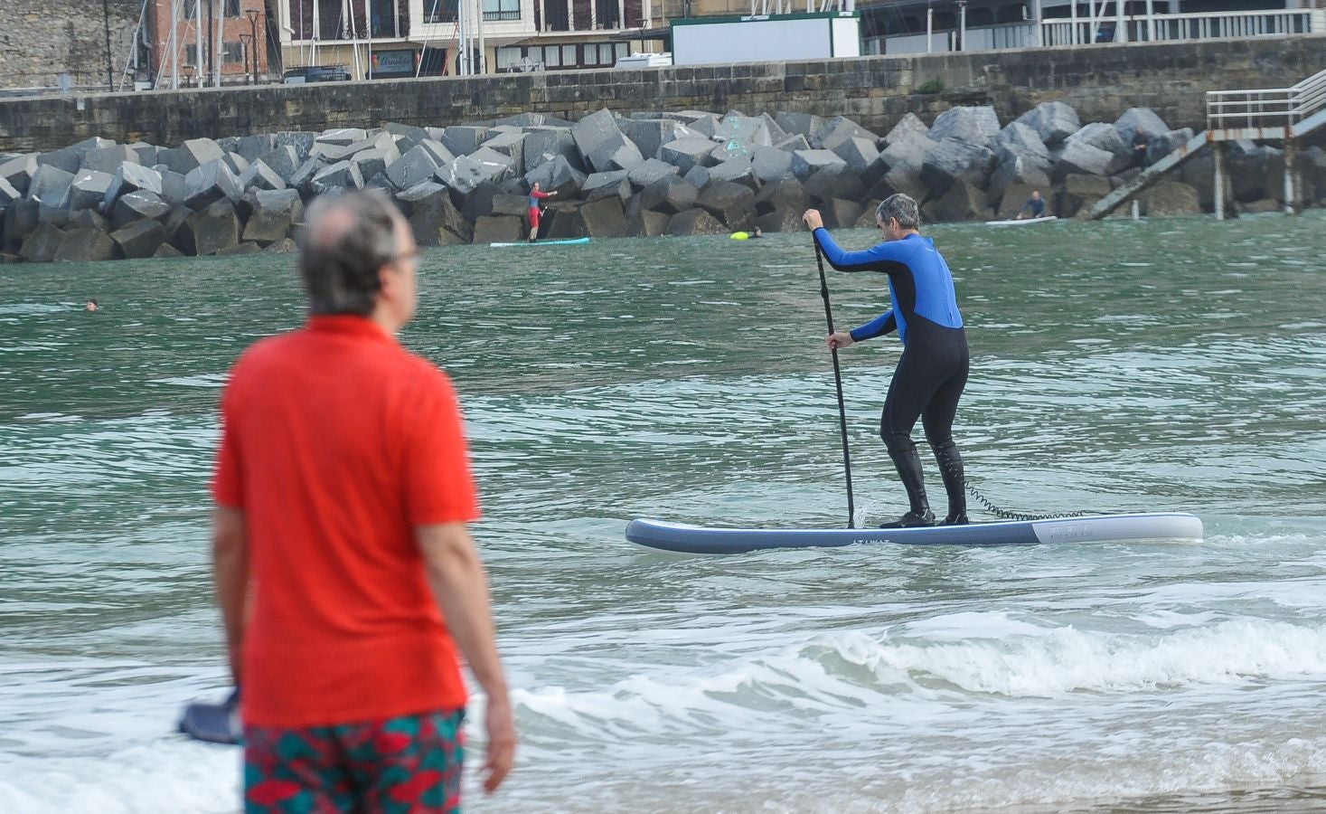 Fotos: Momentos de sol y playa en Donostia