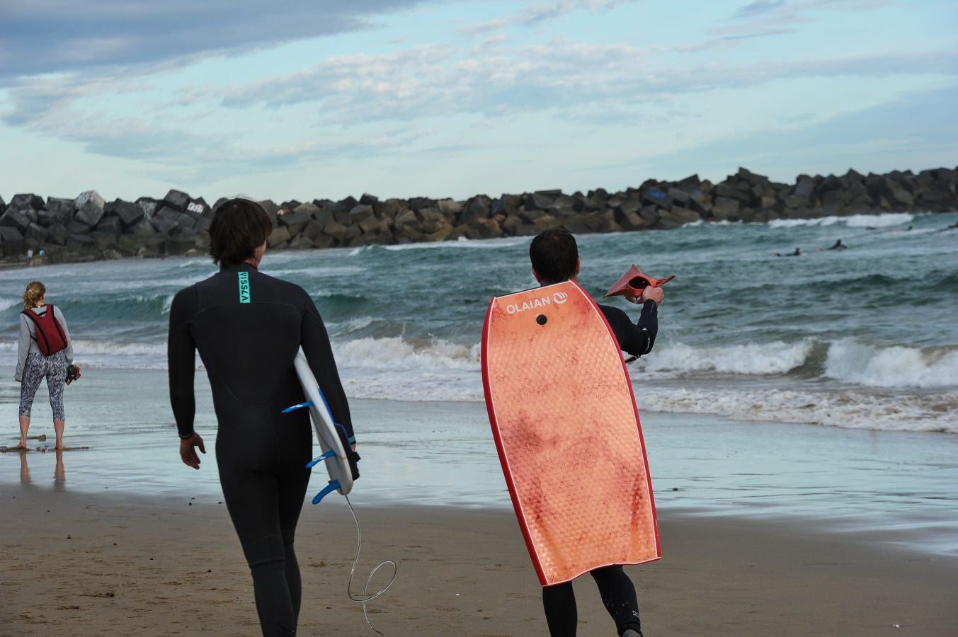 Fotos: Momentos de sol y playa en Donostia