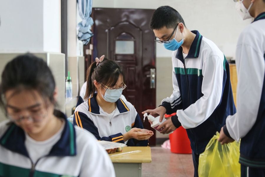 Los estudiantes de 121 centros han vuelto a las clases. 