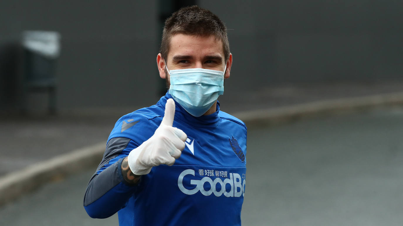 Fotos: Tercera sesión en Zubieta tras el parón por el coronavirus